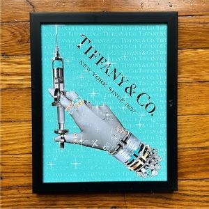 Oliver Gal’s “The Glam Nurse” print 8x10 home or office wall decor